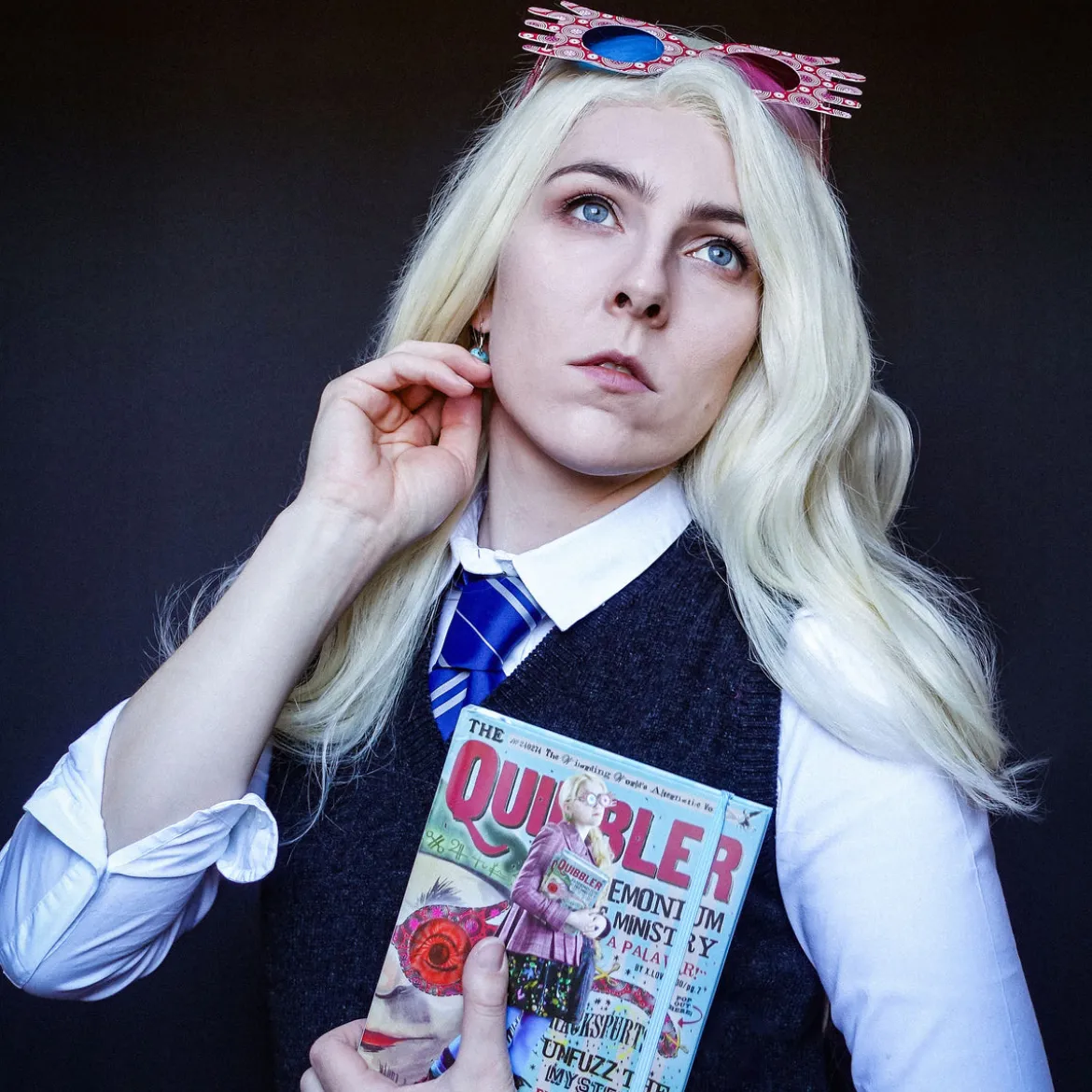 Luna Lovegood Notizbuch A5 mit Spectrespecs - Harry Potter