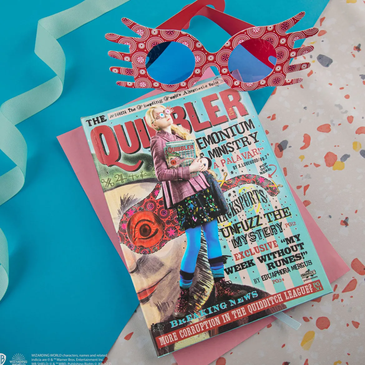 Luna Lovegood Notizbuch A5 mit Spectrespecs - Harry Potter