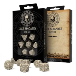 Macabre Power of the Underworld RPG Würfel Set 7tlg