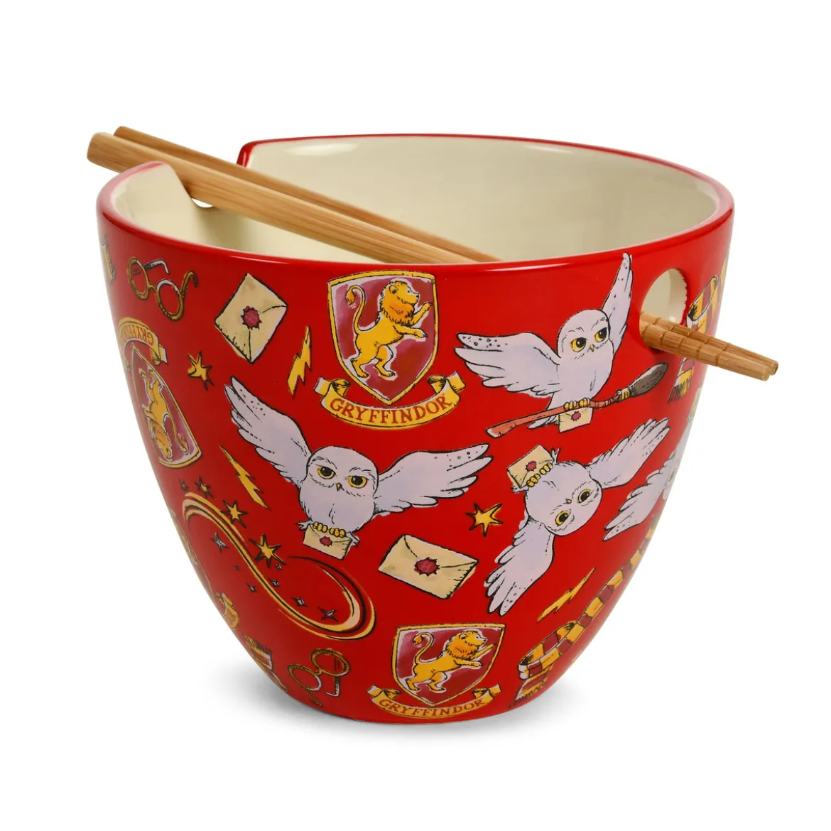 Magic Symbols Ramen Schale mit Ess-Stäbchen - Harry Potter