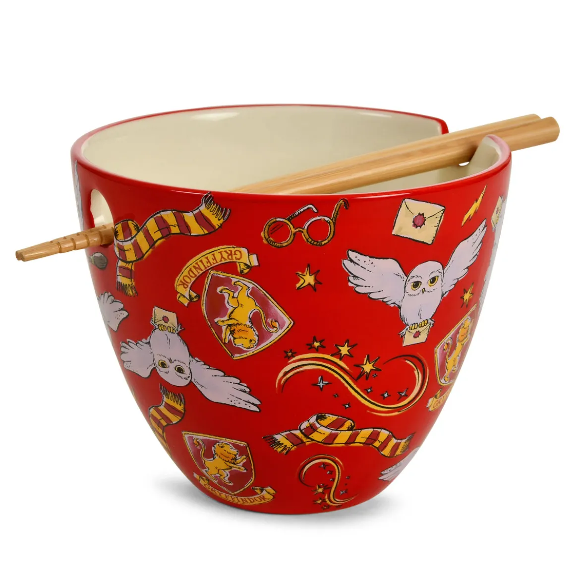 Magic Symbols Ramen Schale mit Ess-Stäbchen - Harry Potter