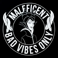 Maleficent - Bad Vibes Only T-Shirt Damen schwarz