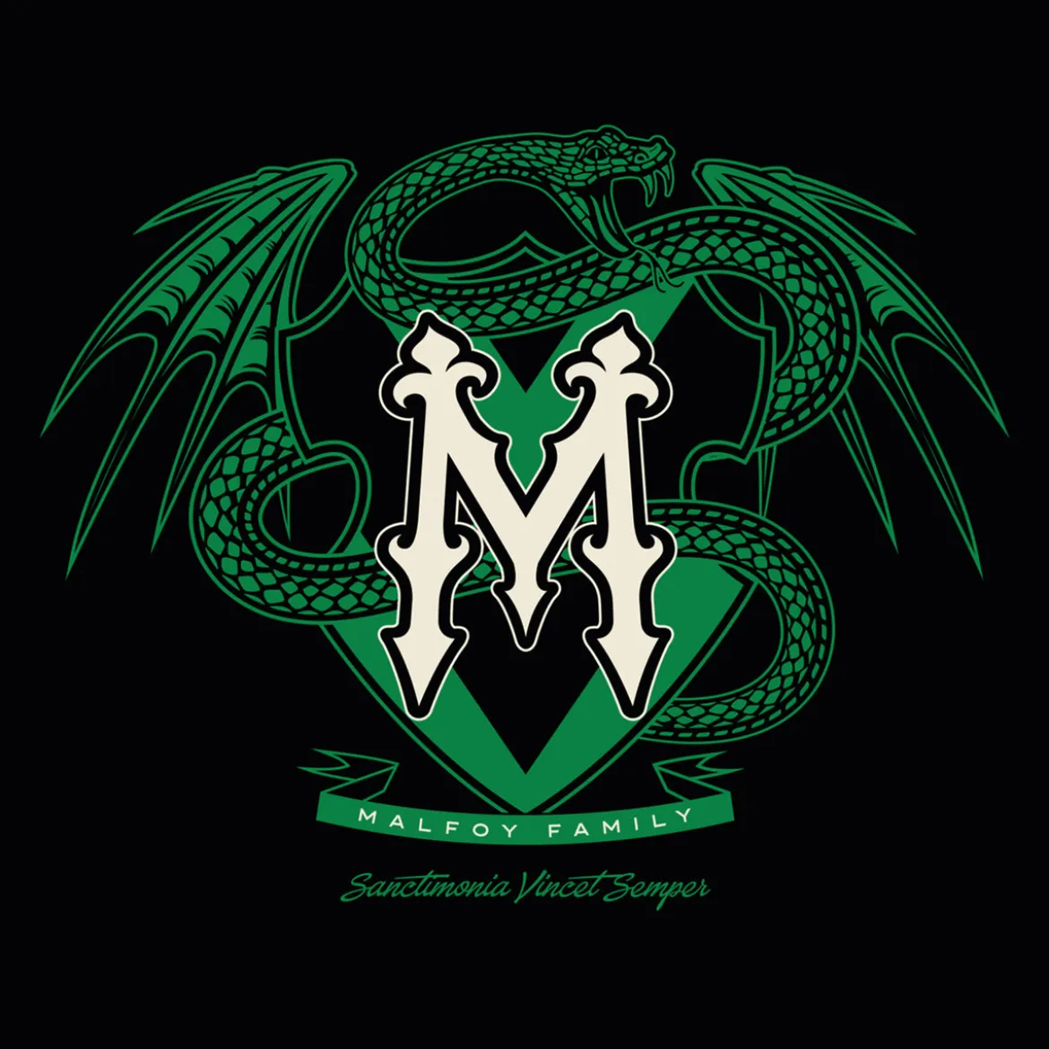 Malfoy Family T-Shirt schwarz - Harry Potter