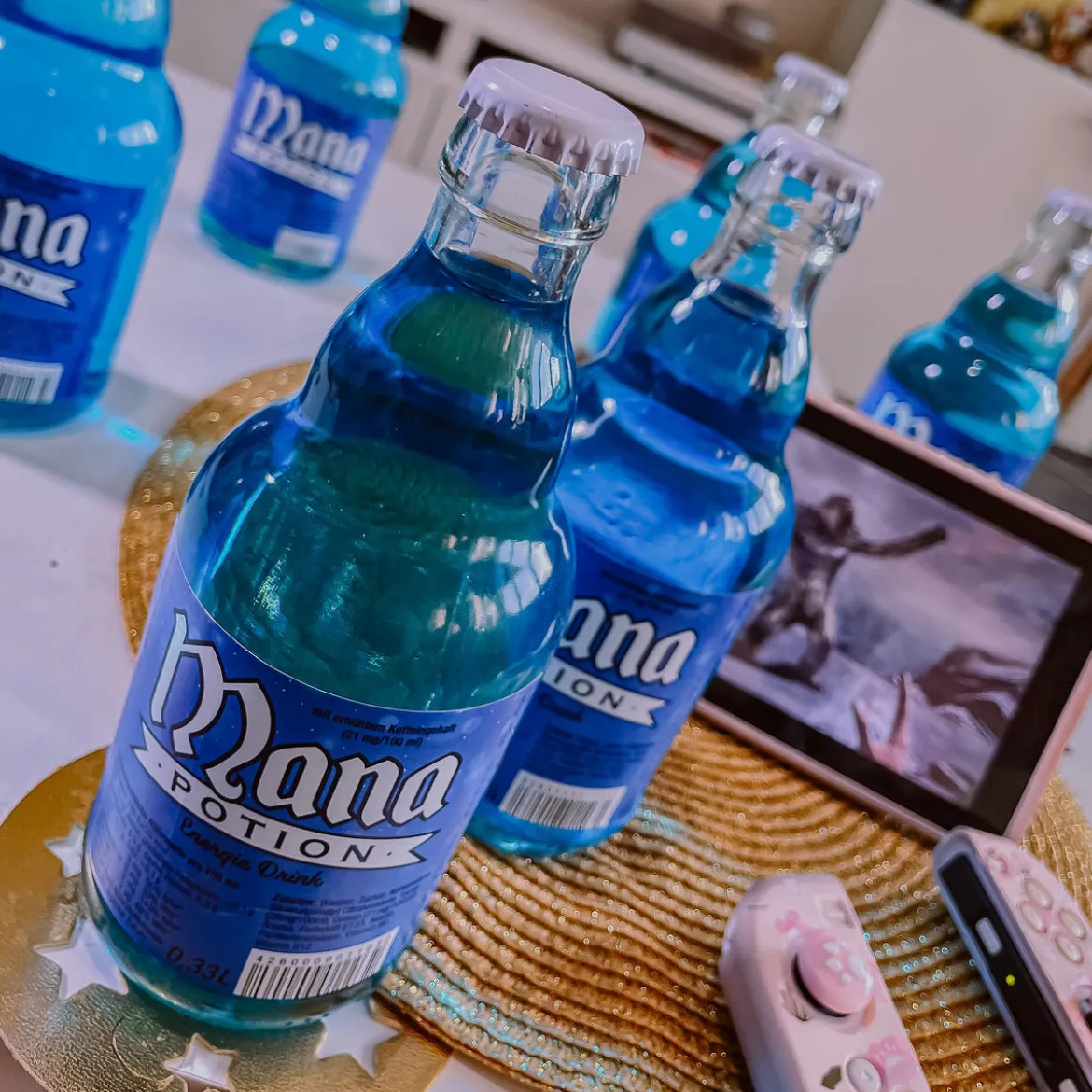 Mana Potion Flasche Energie Drink - 6er Pack
