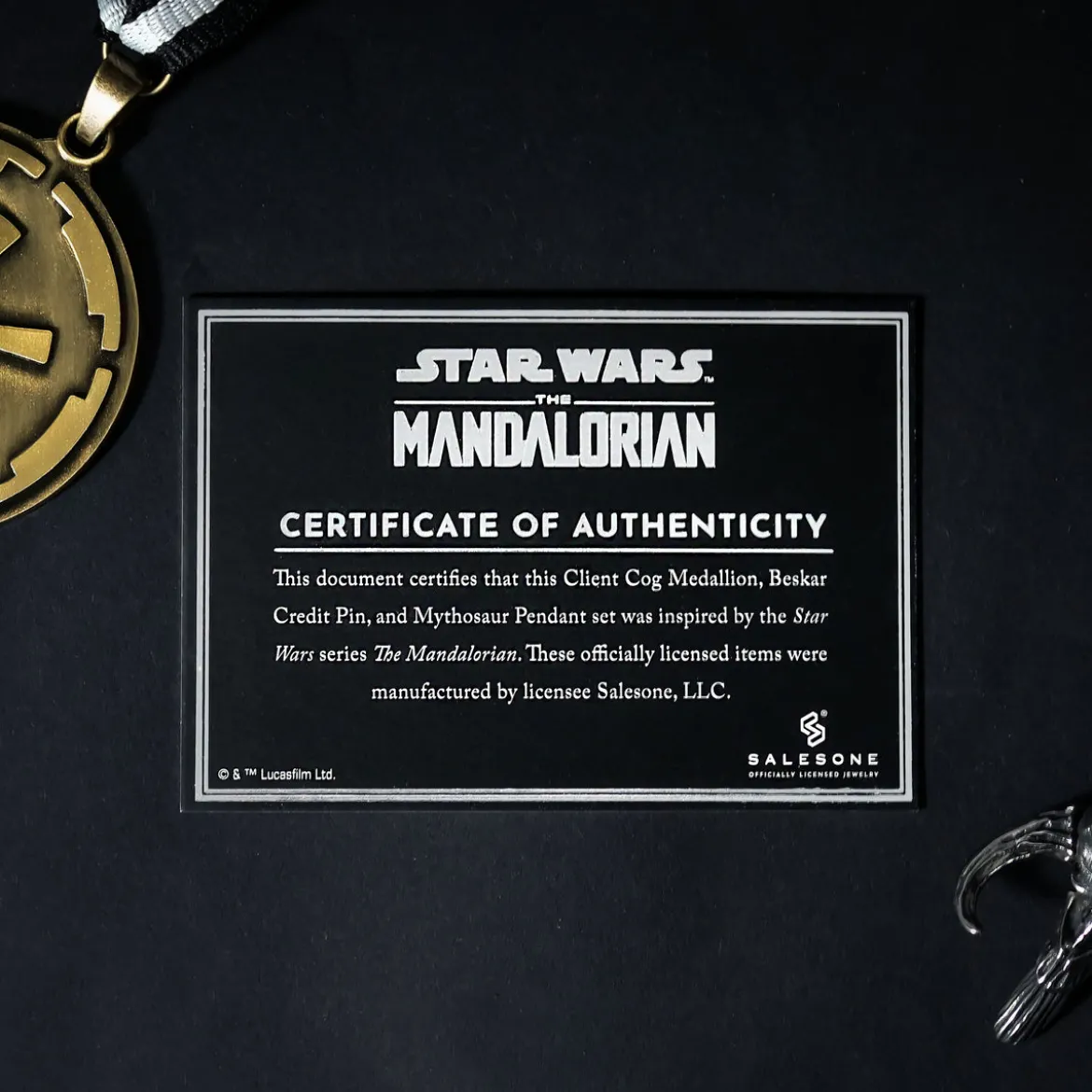 Mandalorian Bounty Hunter Schmuckset Deluxe - Star Wars The Mandalorian