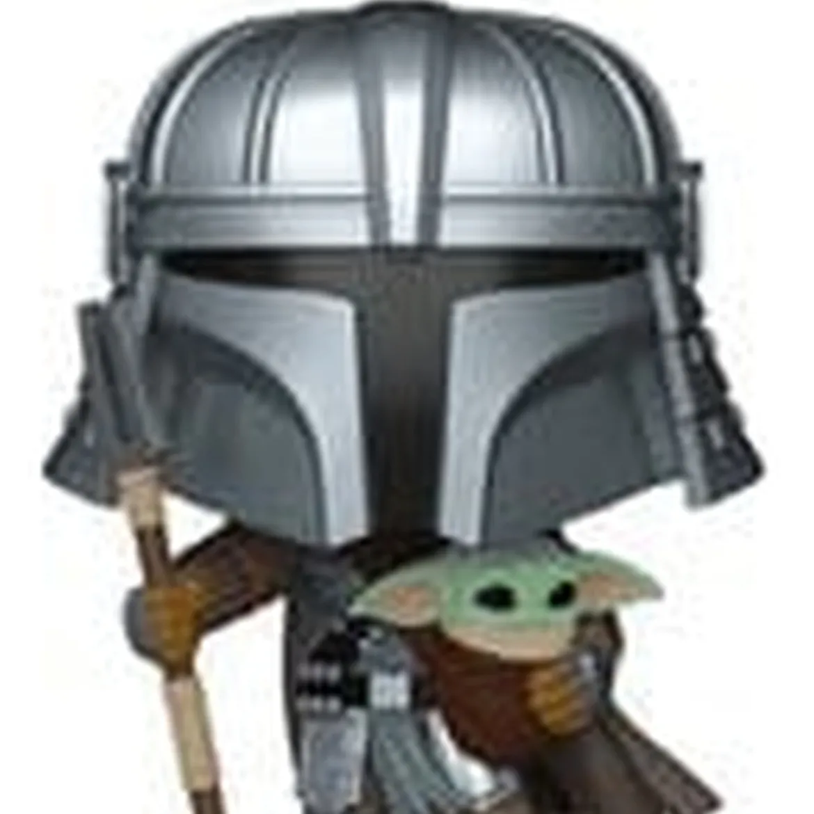 Mandalorian mit Grogu Funko Pop Wackelkopf-Figur
