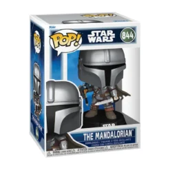 Mando (Dual Wield) Funko Pop Wackelkopf-Figur - Star Wars: Mandalorian & Grogu