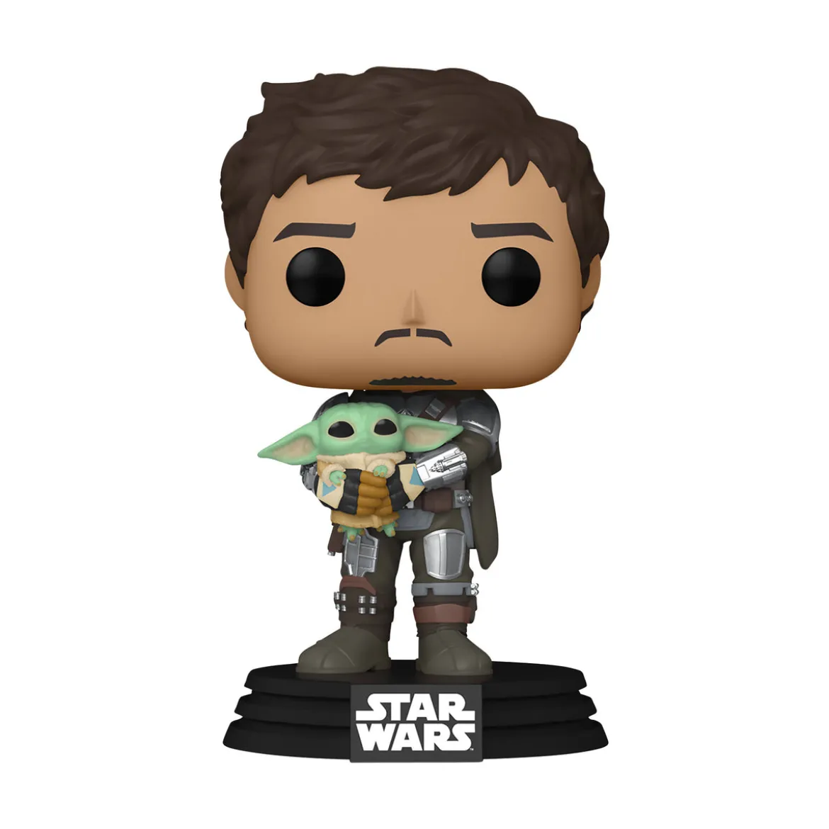 Mando mit Grogu Funko Pop Figur - Star Wars The Mandalorian