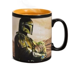 Mando mit Grogu Thermoeffekt Tasse - Star Wars The Mandalorian