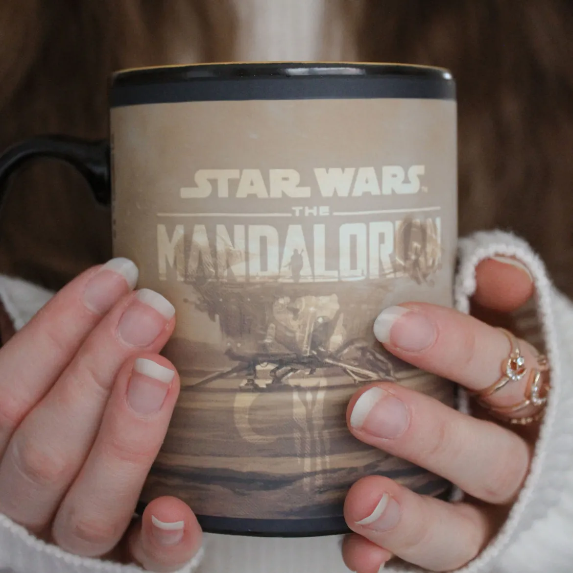 Mando mit Grogu Thermoeffekt Tasse - Star Wars The Mandalorian