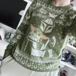 Mando und Grogu Strickpullover - Star Wars The Mandalorian