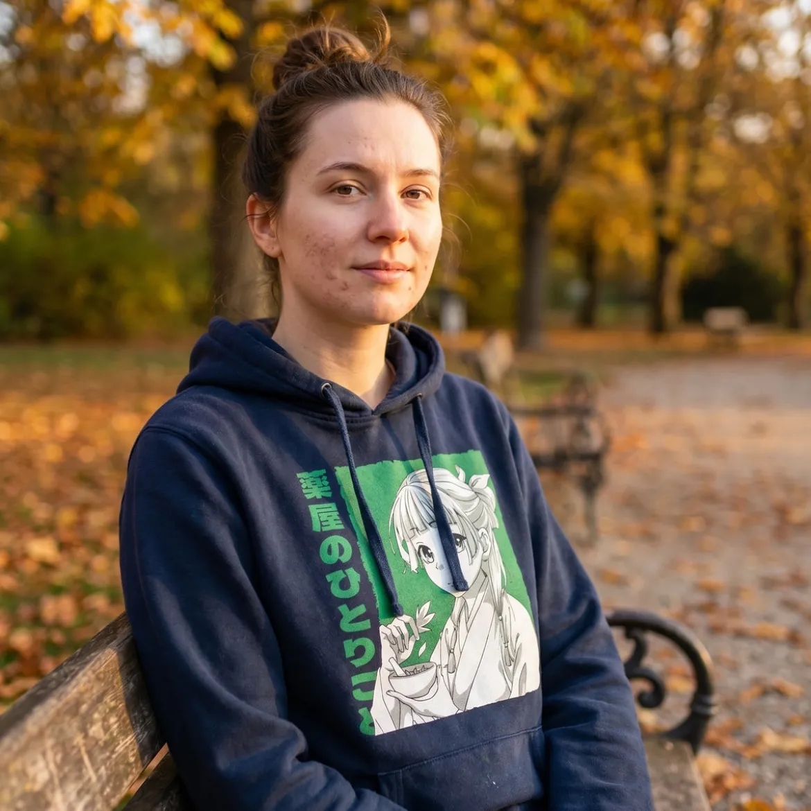 Maomao Hoodie blau für Tagebücher der Apothekerin Fans