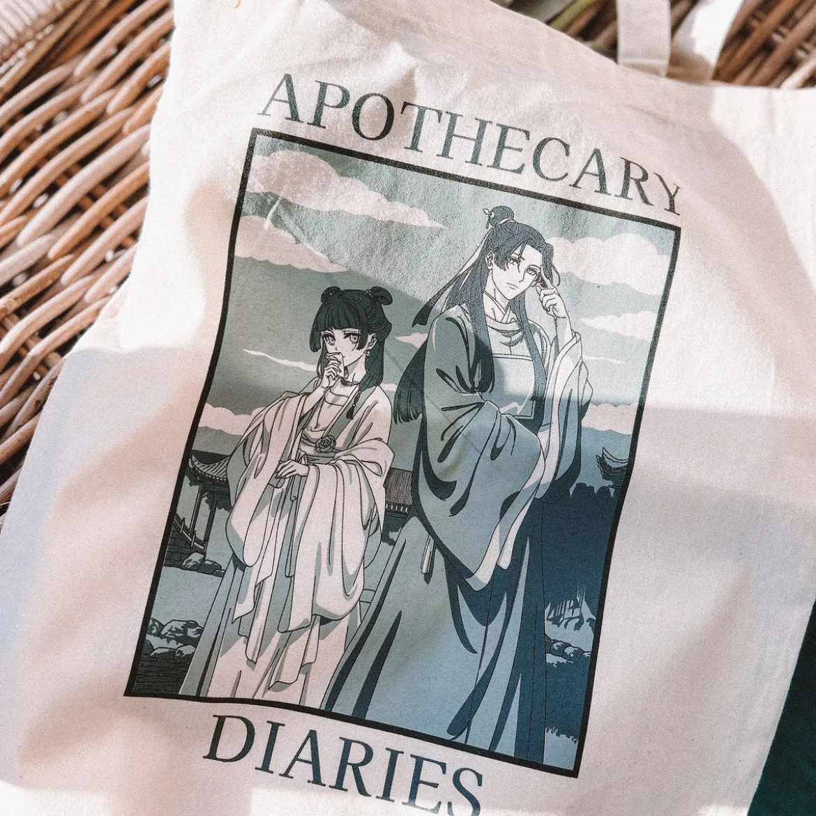 Maomao und Jinshi Jutebeutel für Die Tagebücher der Apothekerin Fans