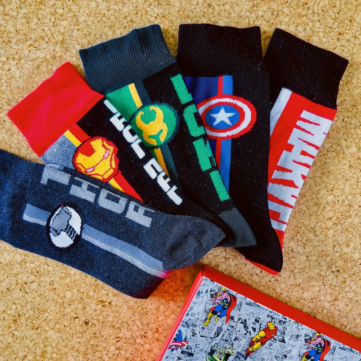 Marvel Avengers Socken 5er Set