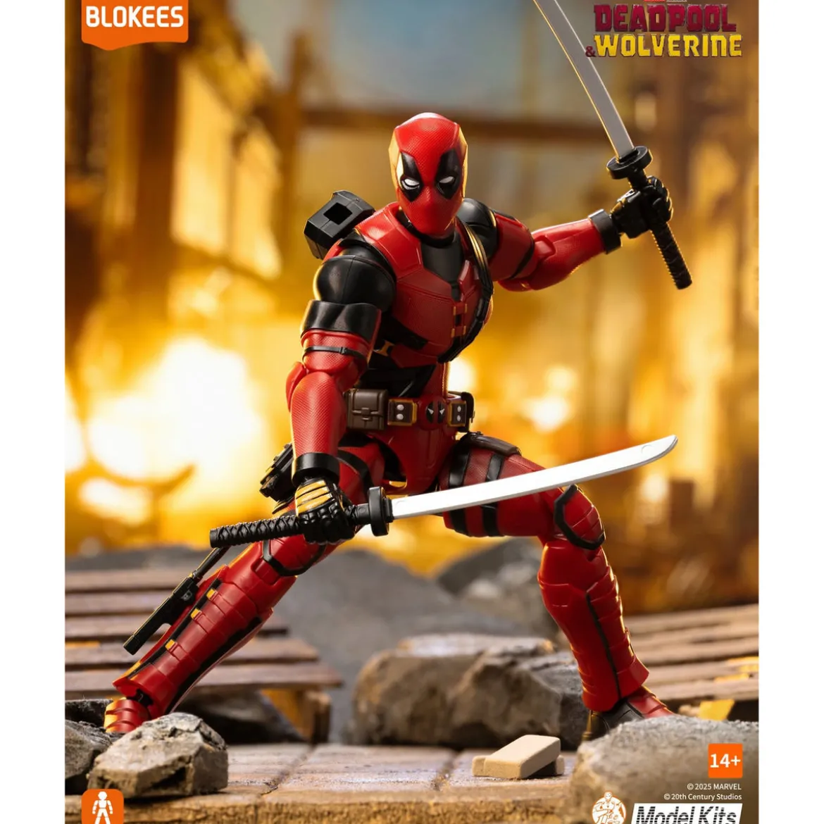 Marvel Blokees Bausatz Deadpool