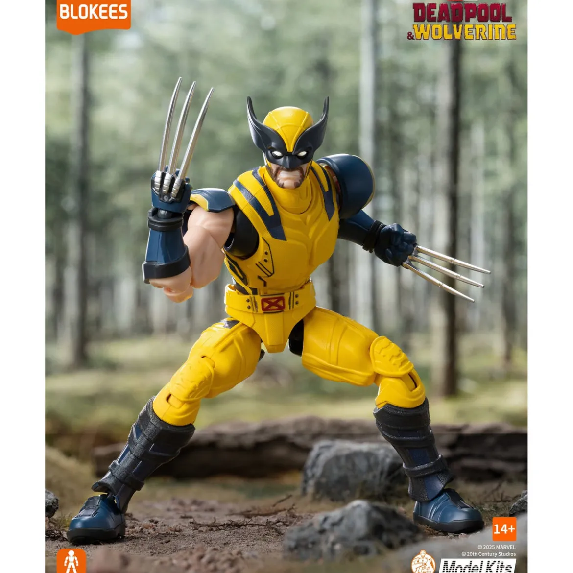 Marvel Blokees Bausatz Wolverine