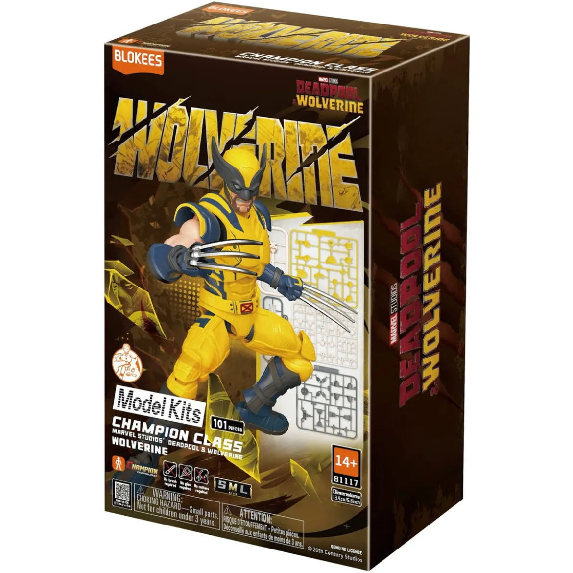Marvel Blokees Bausatz Wolverine