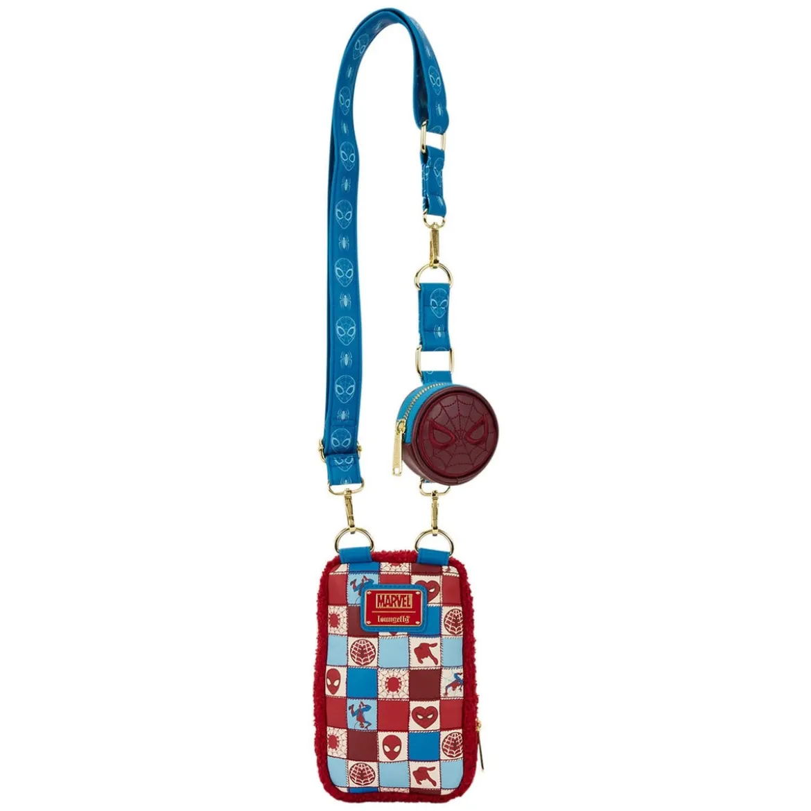 Marvel by Loungefly Umhängetasche mit Geldbeutel Spider-Man Cell Phone
