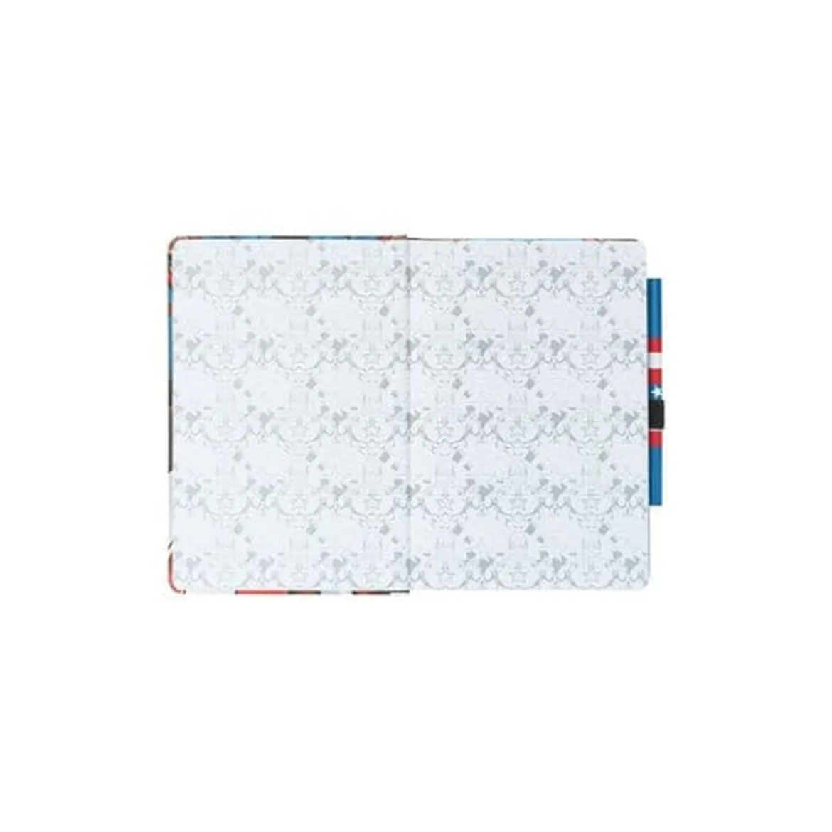 Marvel Captain America Premium Notizbuch mit Stift Uniform