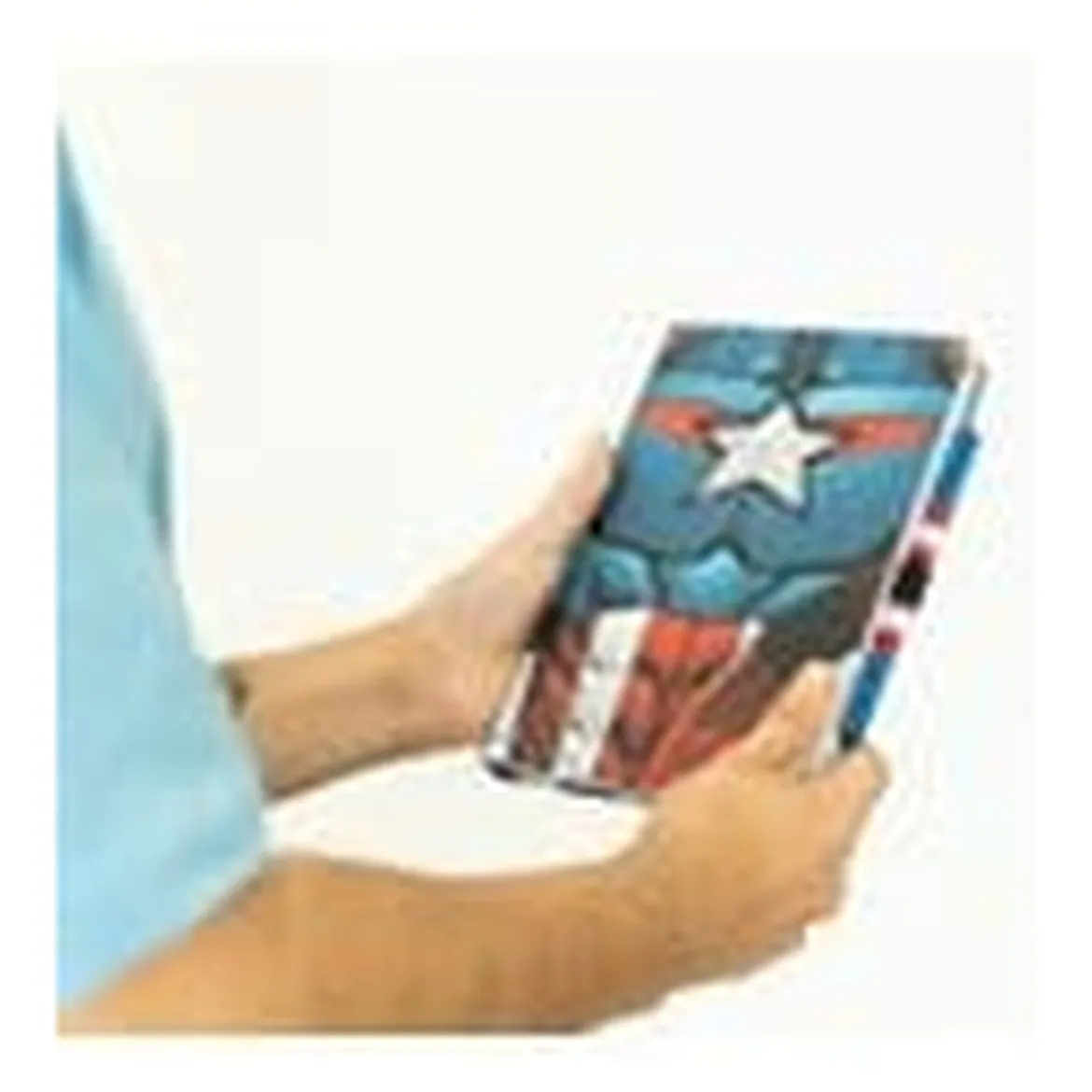 Marvel Captain America Premium Notizbuch mit Stift Uniform
