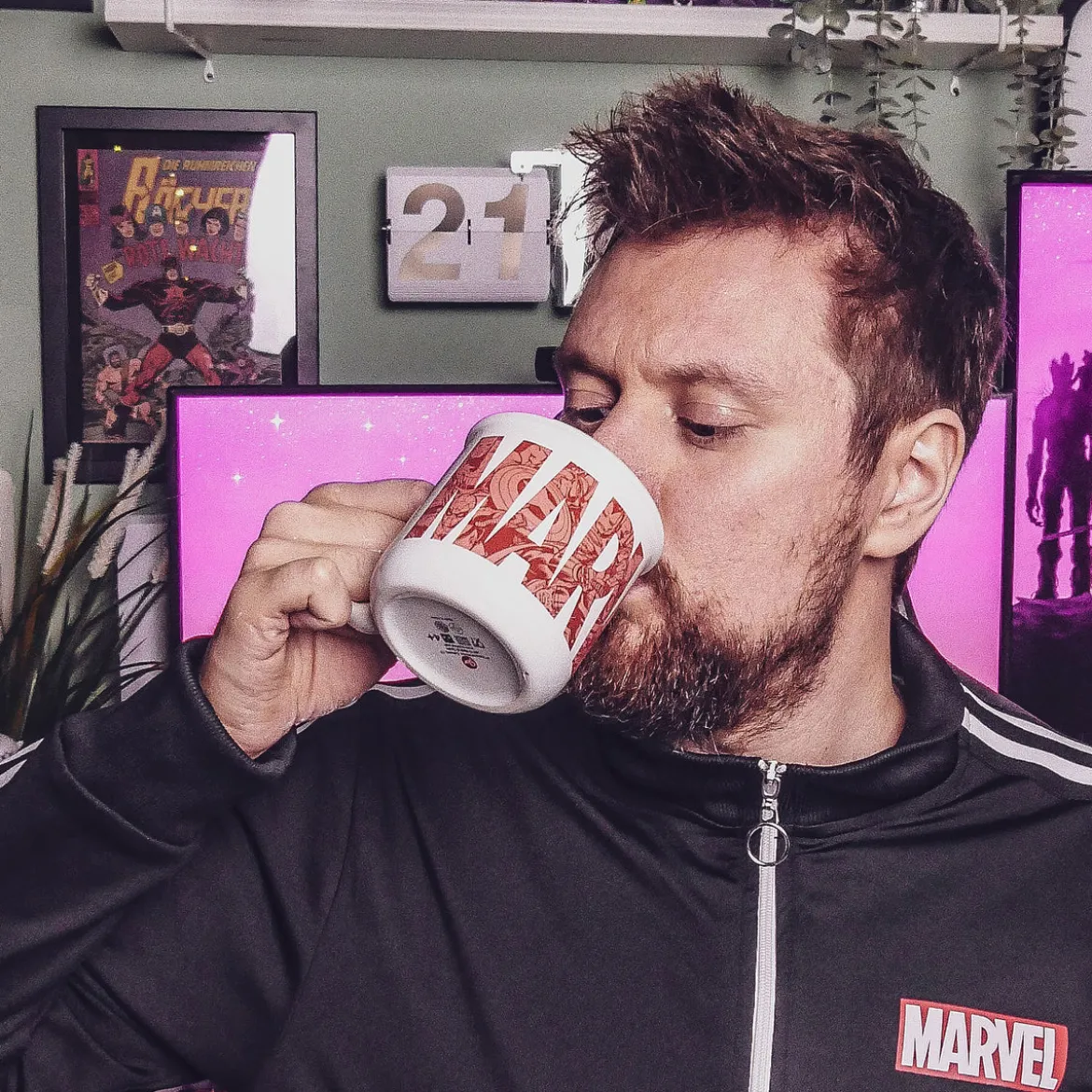 Marvel - Comic Logo Tasse