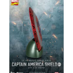 Marvel Comics PVC Captain America Schild Life Size Statue