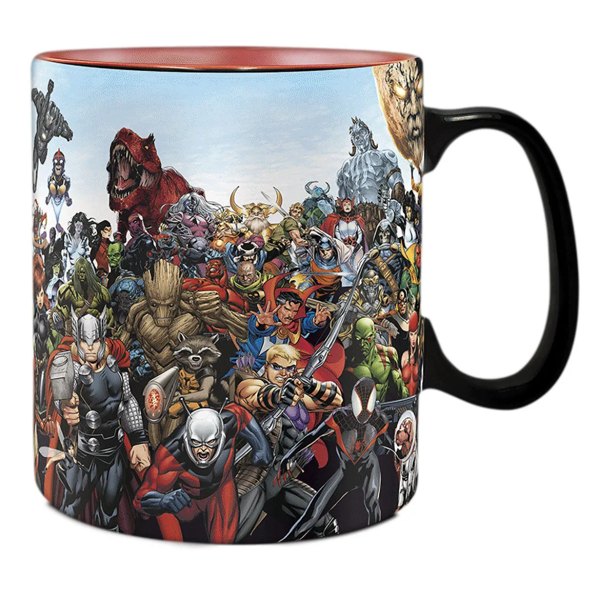 Marvel - Heroes Thermoeffekt Tasse