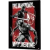 Marvel Holzdruck Deadpool & Wolverine 03 Maximum Effort 35 x 50 cm