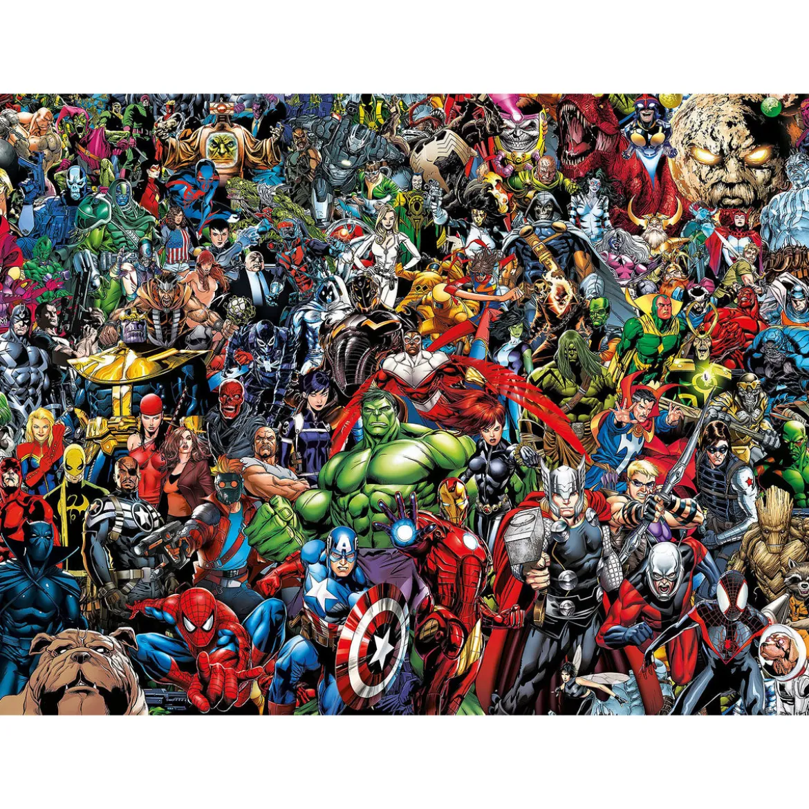 Marvel - Impossible Characters Puzzle