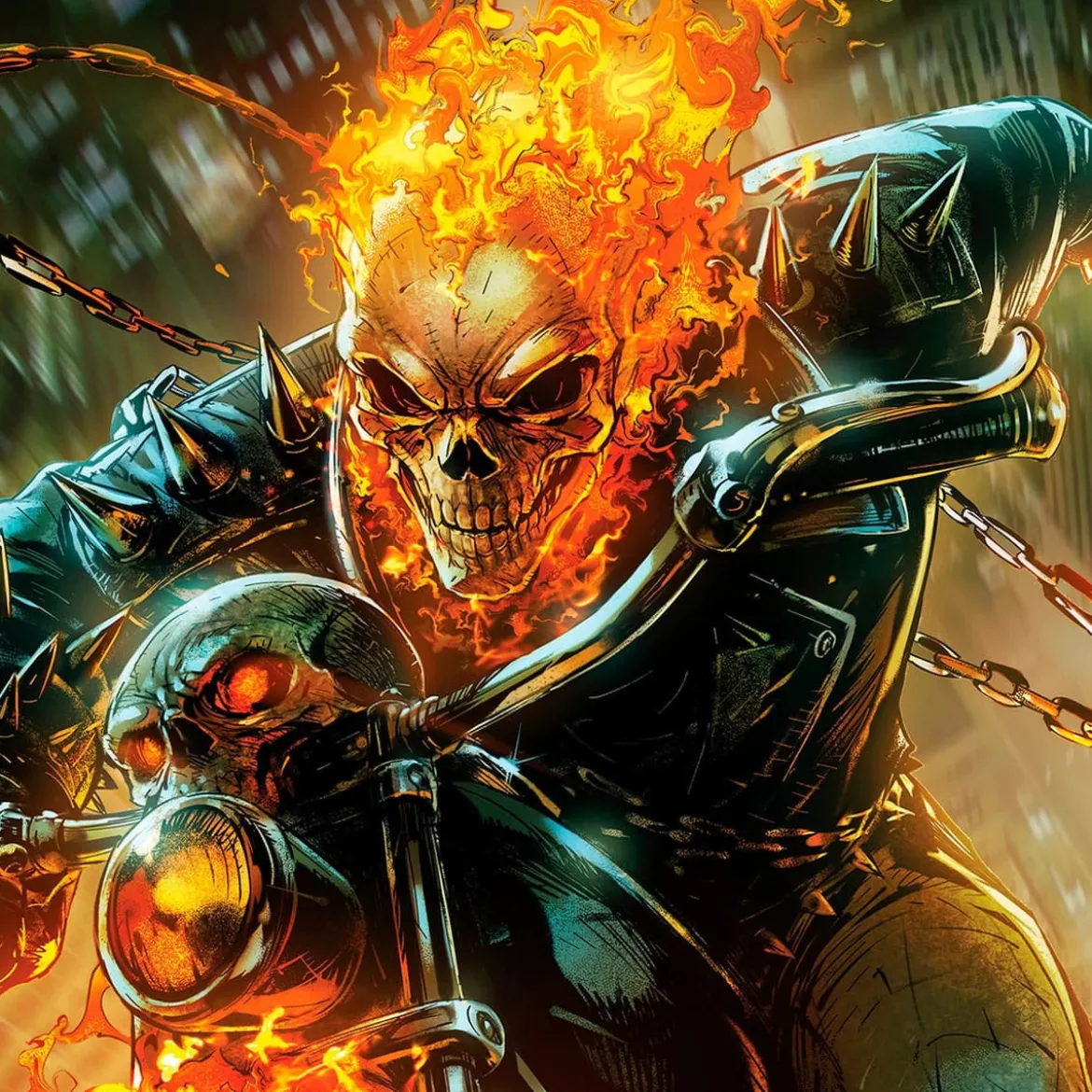 Marvel Kunstdruck Cosmic Ghost Rider 61 x 41 cm - ungerahmt