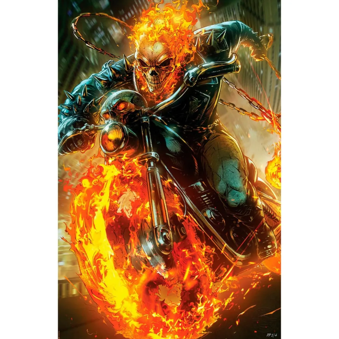 Marvel Kunstdruck Cosmic Ghost Rider 61 x 41 cm - ungerahmt