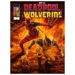 Marvel Kunstdruck Deadpool & Wolverine 46 x 61 cm - ungerahmt