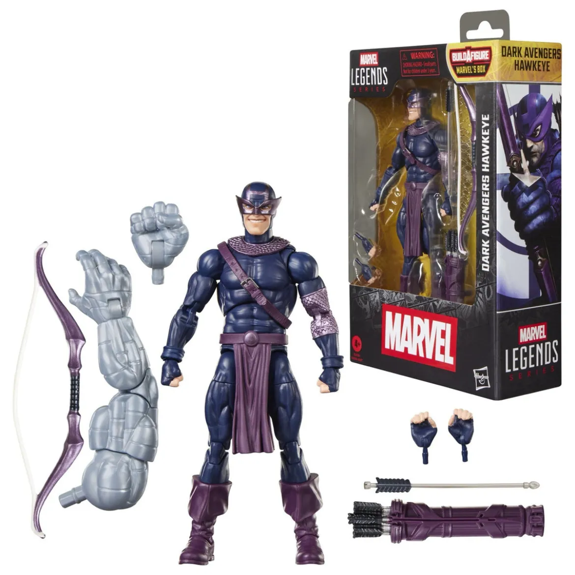 Marvel Legends Actionfigur Dark Avengers Hawkeye (BAF: