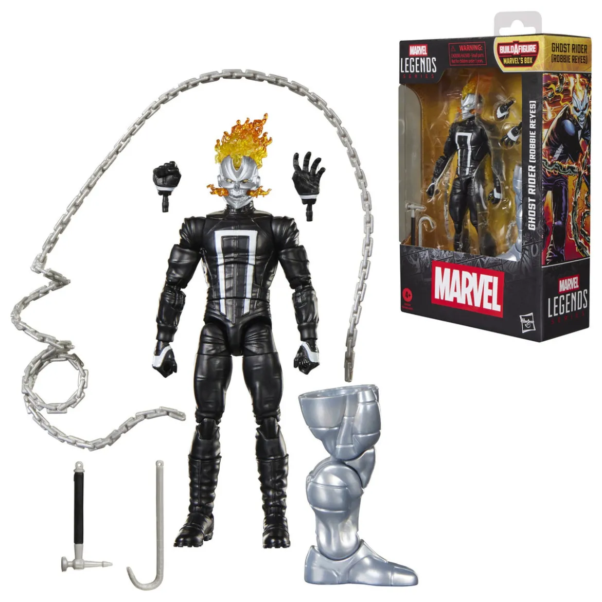 Marvel Legends Actionfigur Ghost Rider (Robbie Reyes) (BAF: