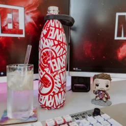 Marvel - Logo and Icons Trinkflasche
