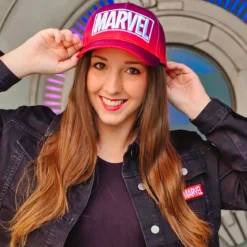 Marvel - Logo Basecap rot