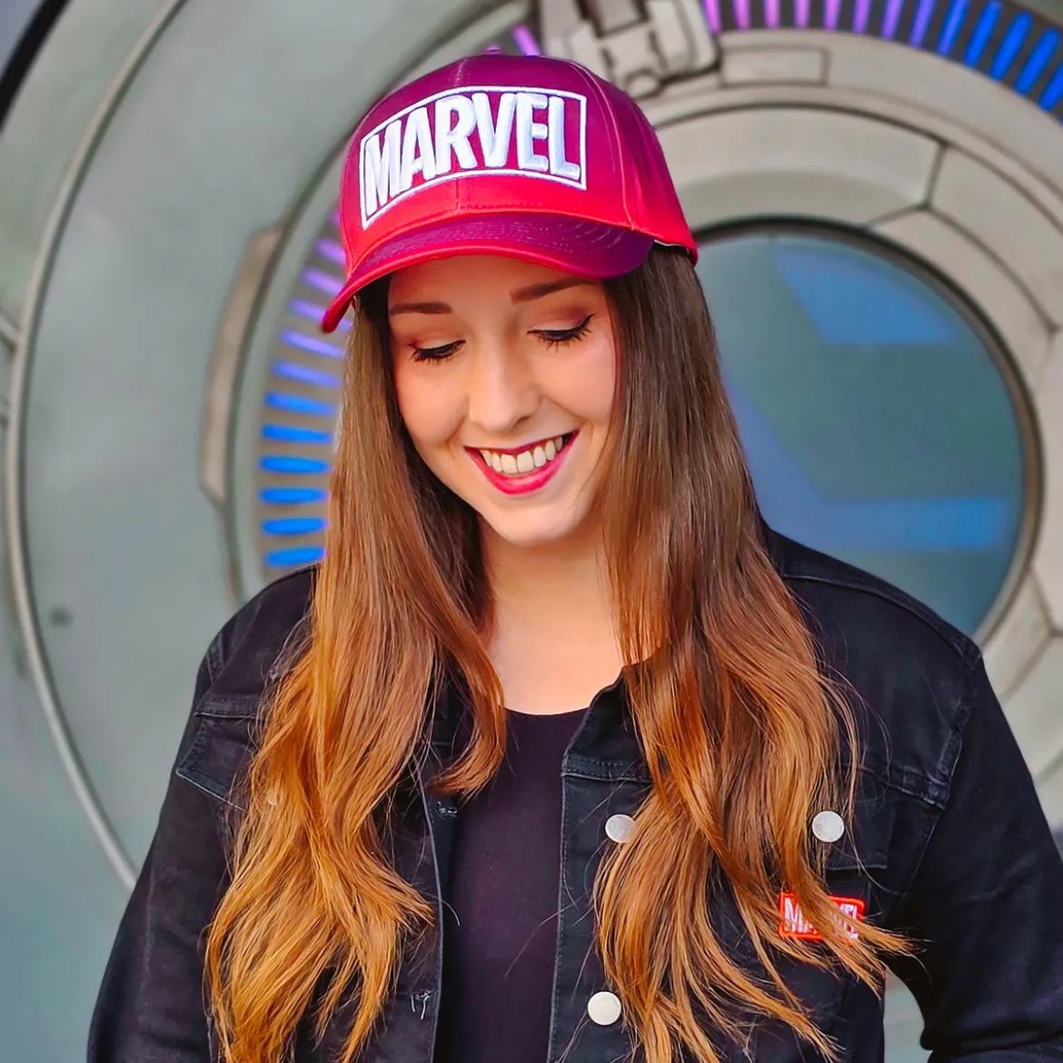 Marvel - Logo Basecap rot
