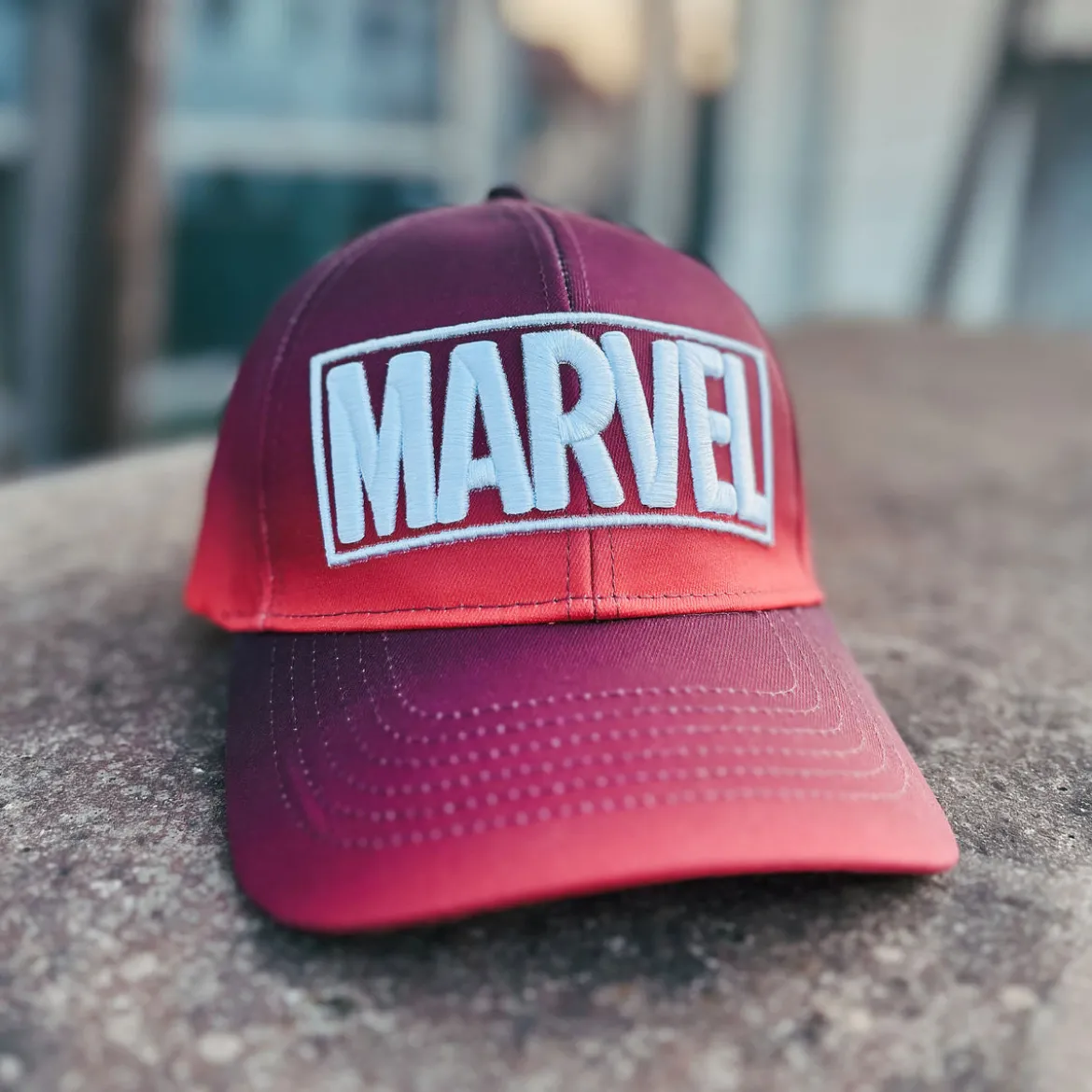 Marvel - Logo Basecap rot