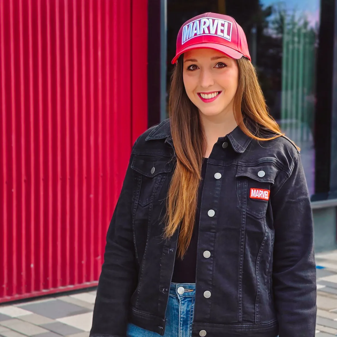 Marvel - Logo Basecap rot