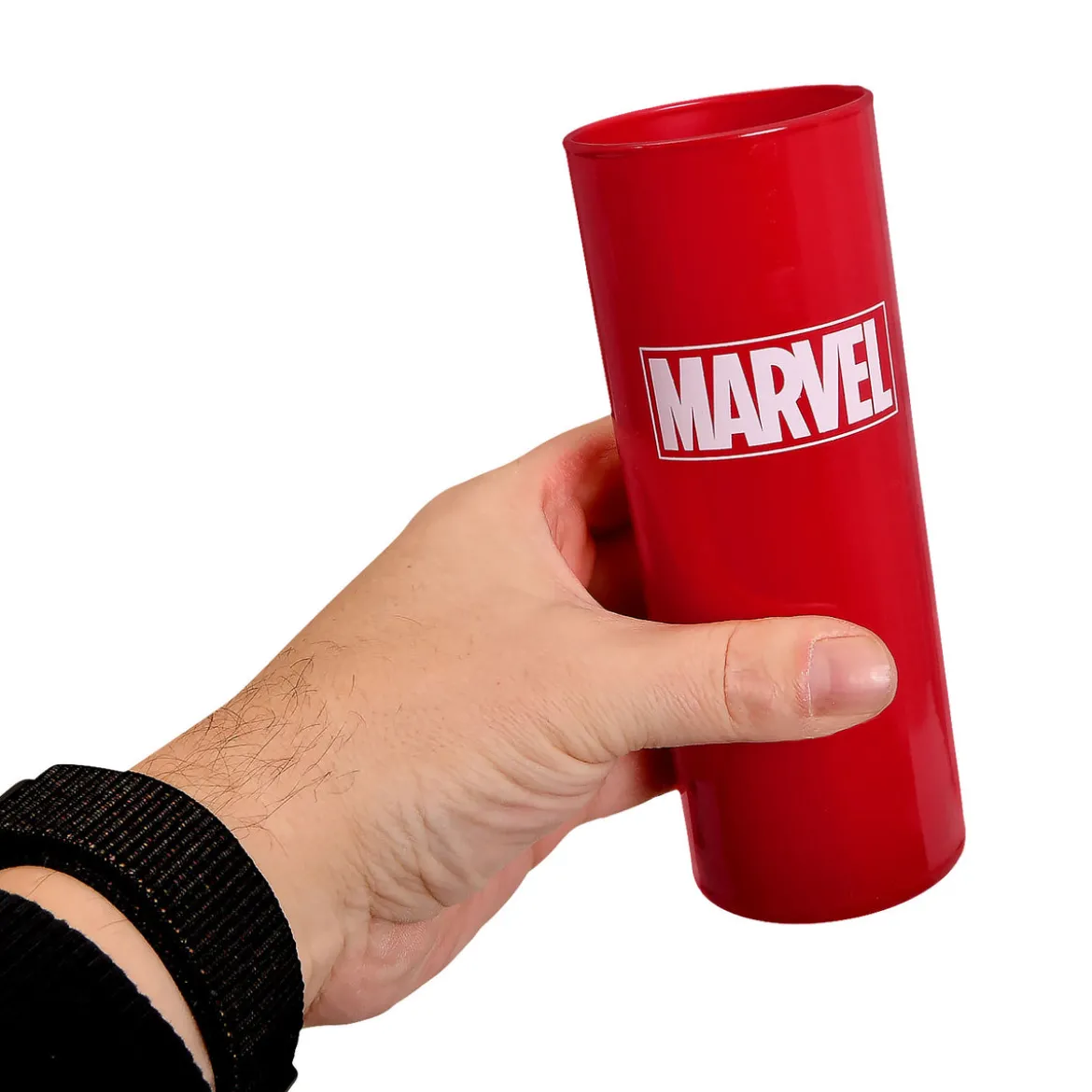 Marvel Logo Glas rot