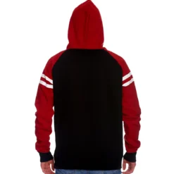 Marvel - Logo Hoodie rot-schwarz