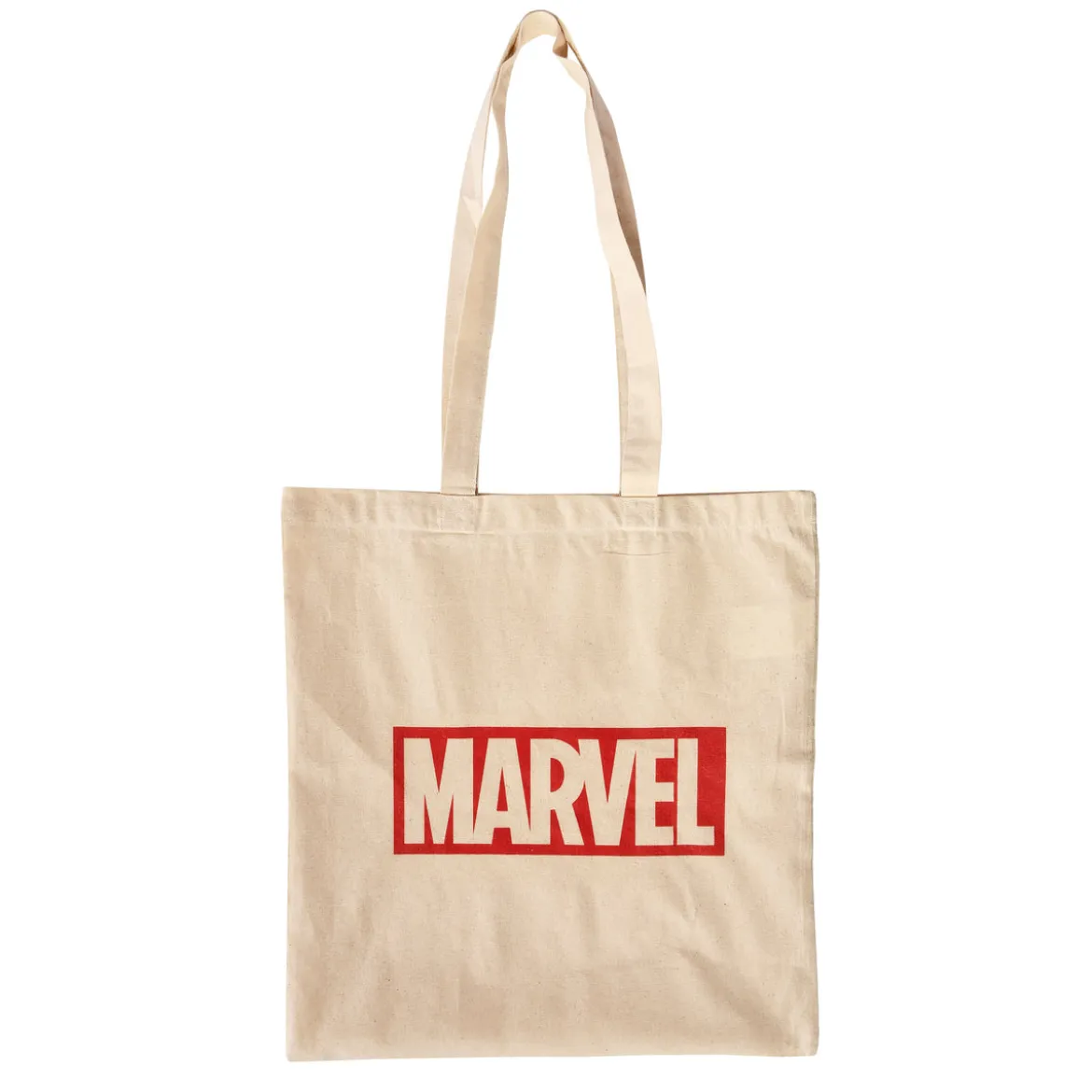 Marvel - Logo Jutebeutel beige