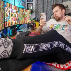 Marvel - Logo Sweathose schwarz