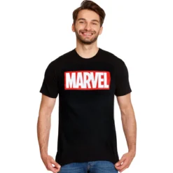 Marvel - Logo T-Shirt schwarz