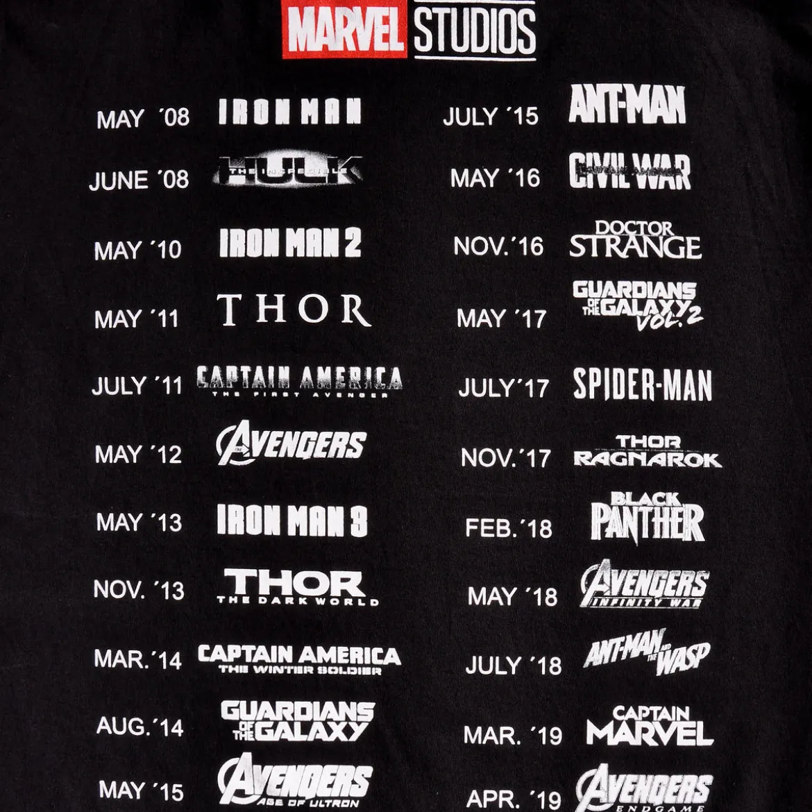 Marvel - More Than A Fan T-Shirt schwarz