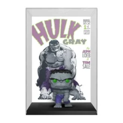 Marvel POP! Comic Covers Vinyl Figur Gray Hulk 9 cm
