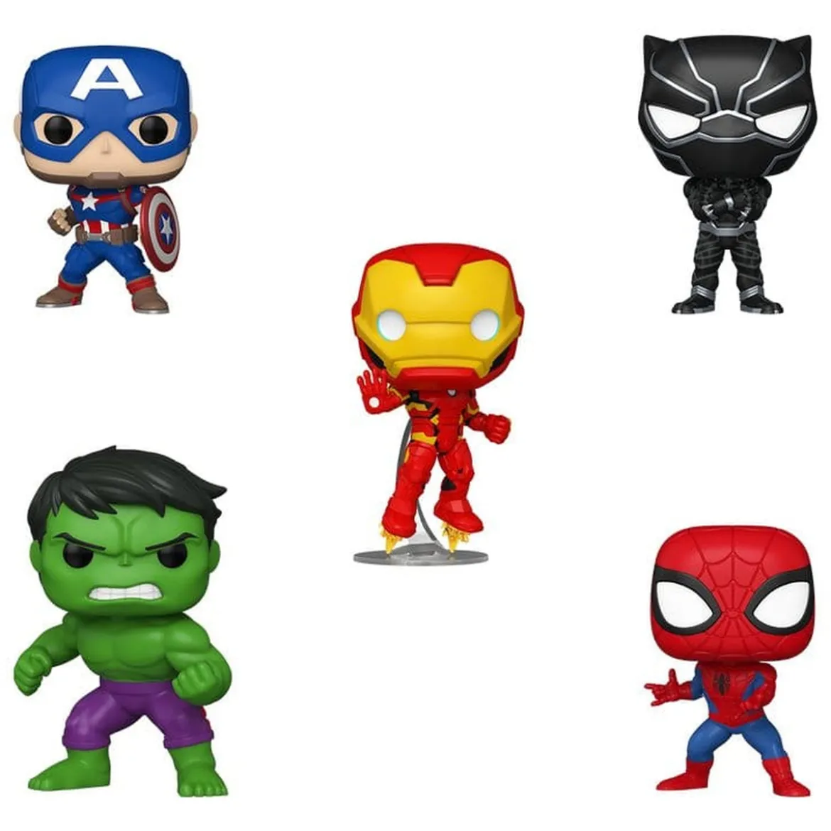 Marvel POP! Vinyl Figuren 5er-Pack Black Friday Bundle 9 cm