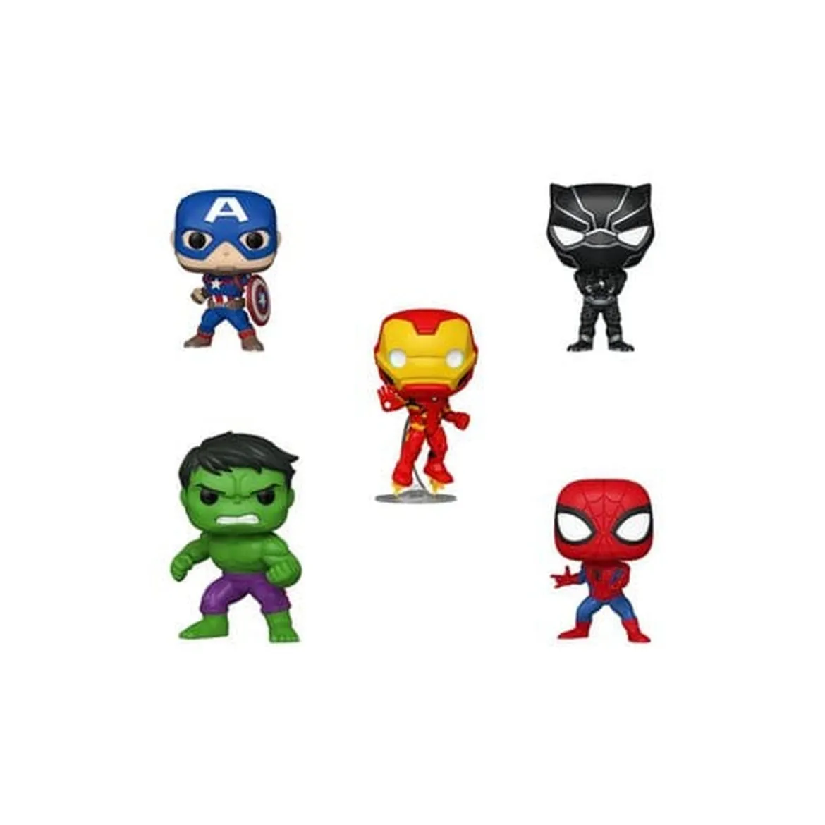 Marvel POP! Vinyl Figuren 5er-Pack Black Friday Bundle 9 cm