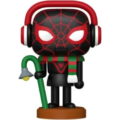 Marvel POP! Vinyl Figur : Holiday S6- Miles(NTKR) 9 cm