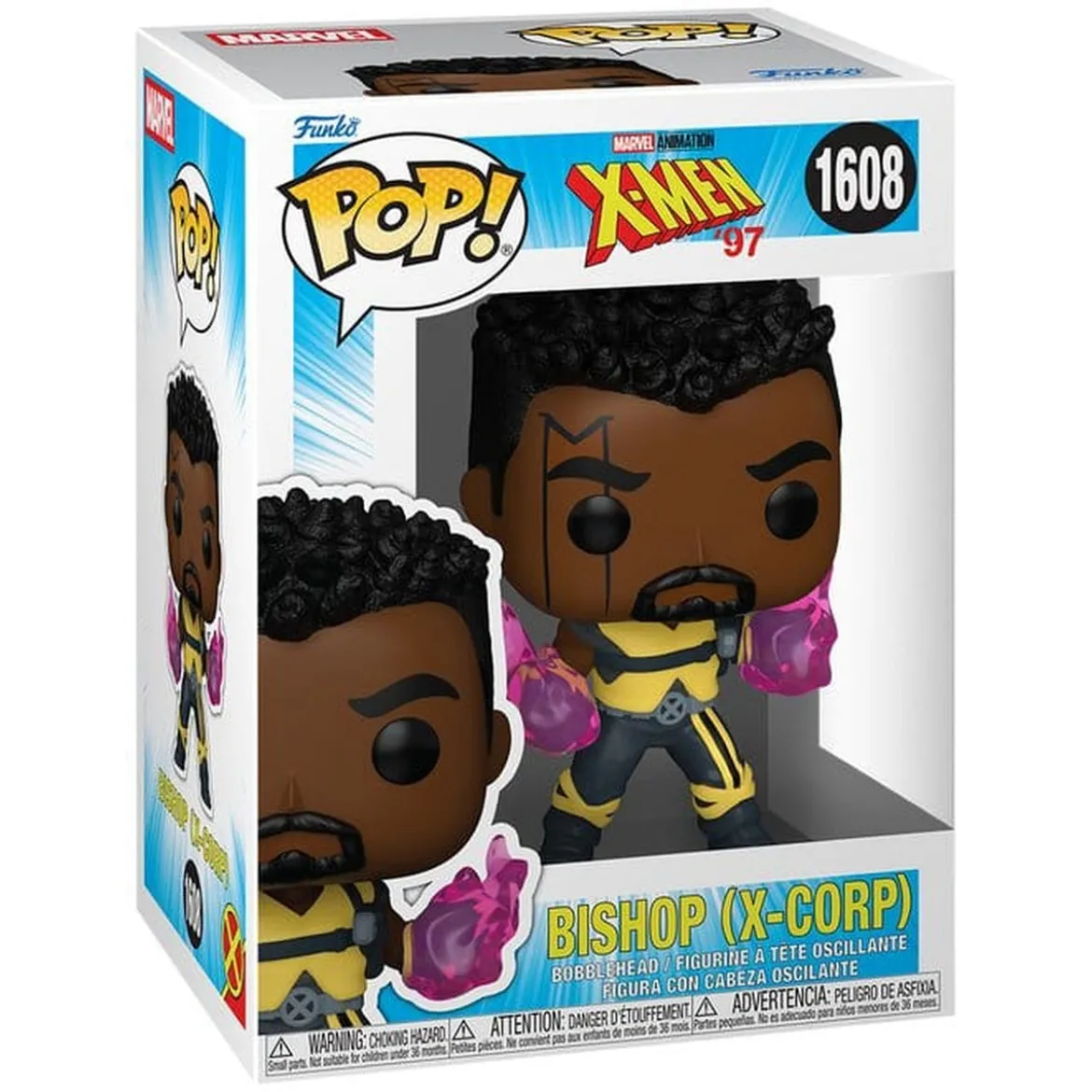 Marvel POP! Vinyl Figur : X-Men '97 S4- Bishop (X-Corp) 9 cm